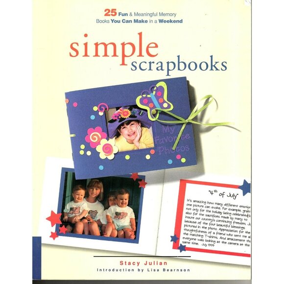 Simple Scrapbooks Stacy Julian Paperback 2000 Memory Books - Picture 1 of 2